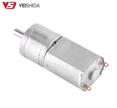 Bach DC High Torque Mini 20mm wedi'i anelu Modur